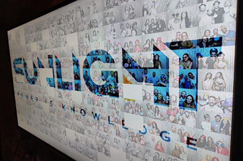 A digital mosaic