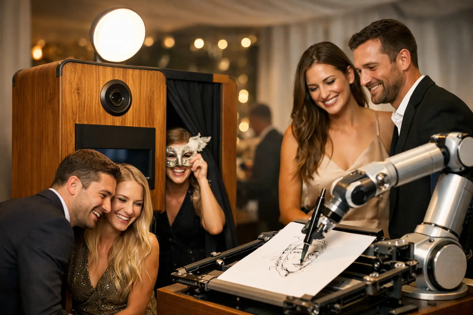How to Style a Luxury Photo Booth