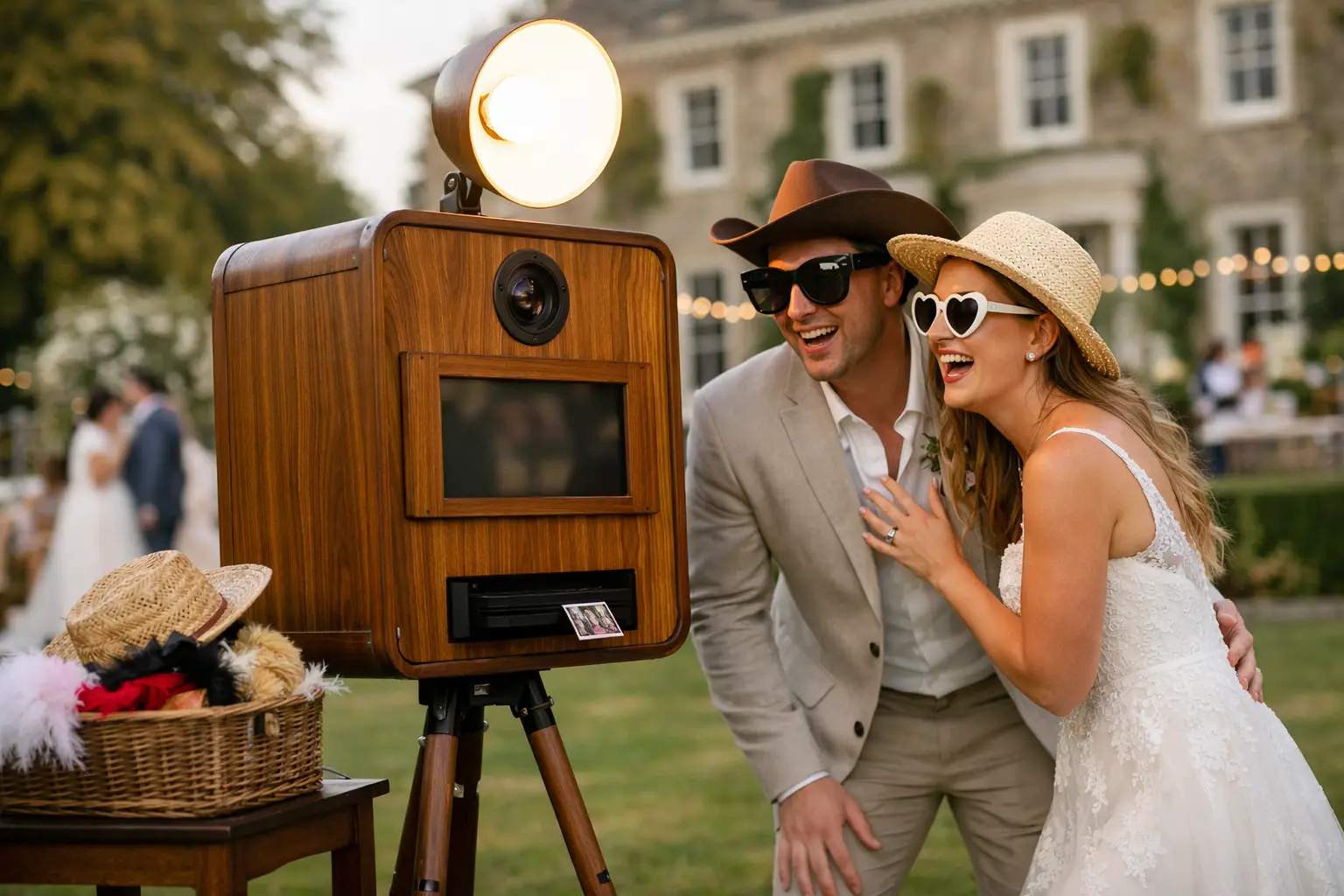 Photo Booth for Country House Weddings