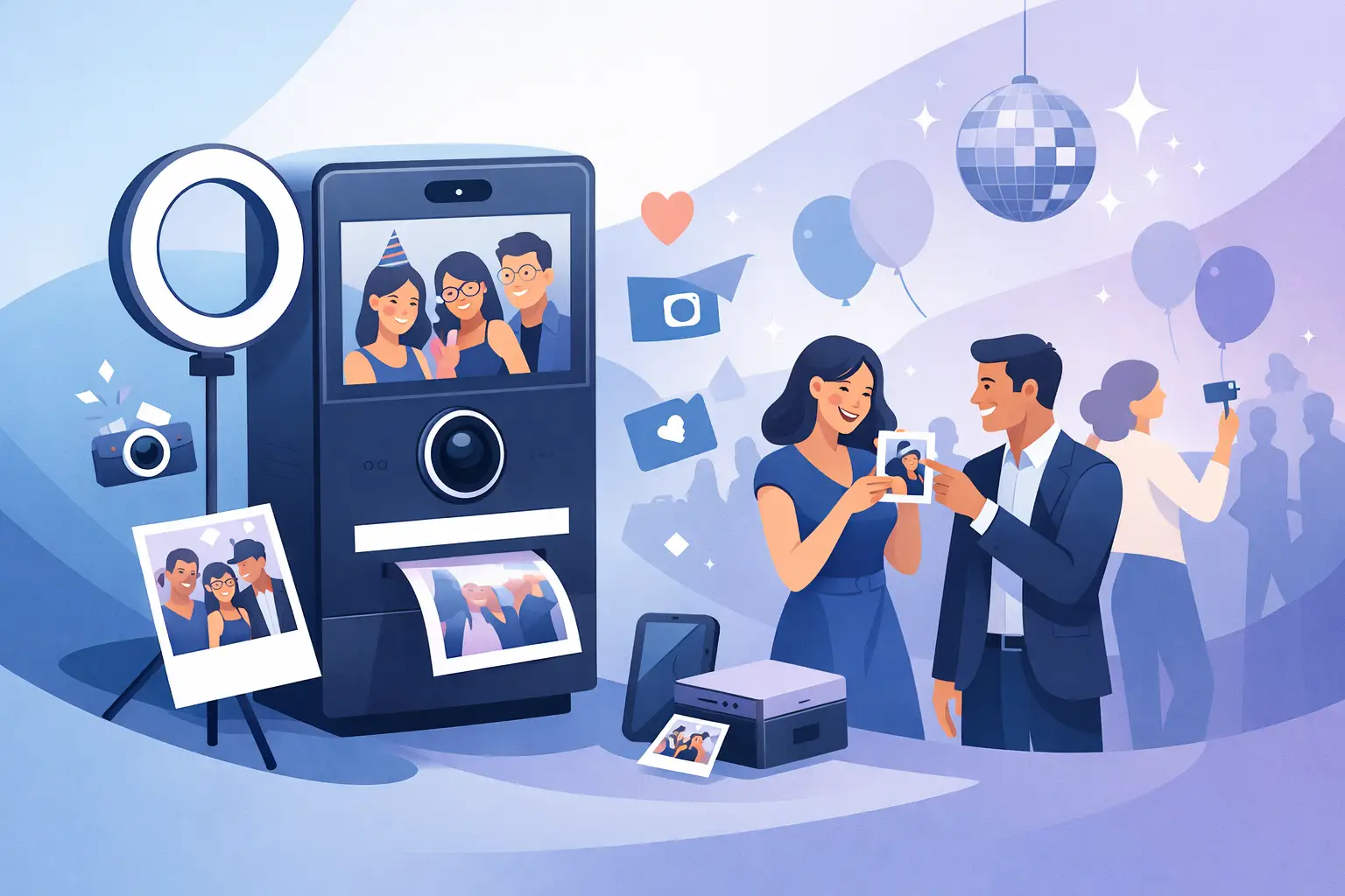 Why a Digital Photo Booth Elevates Events